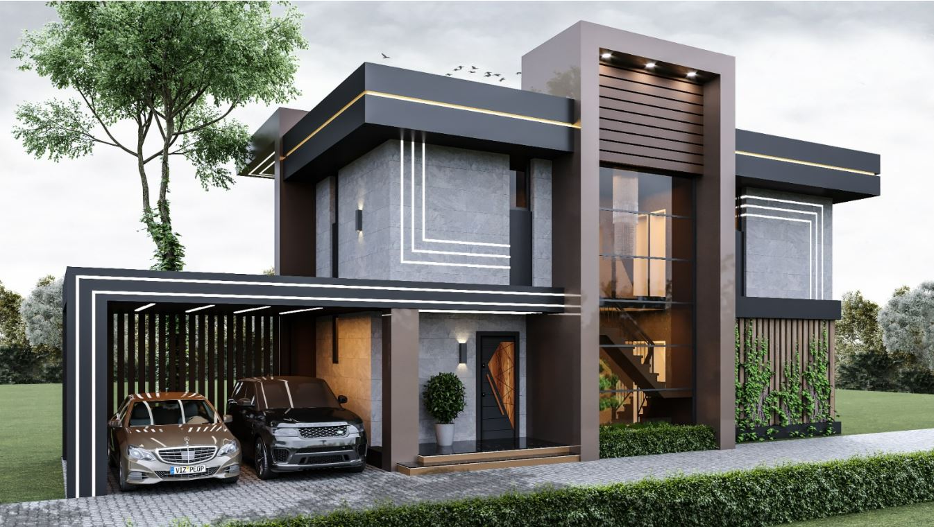 Yalova’da çağdaş mimarlık çizgileriyle tasarlanmış modern bir villa